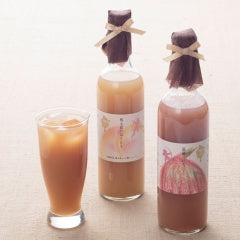 岡山果汁ものがたり イチジクと白桃のドリンクセット