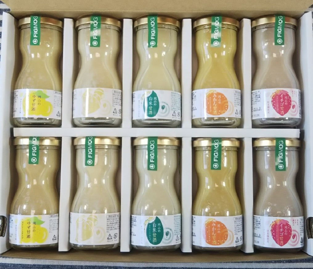 岡山県産フルーツ甘酒セット