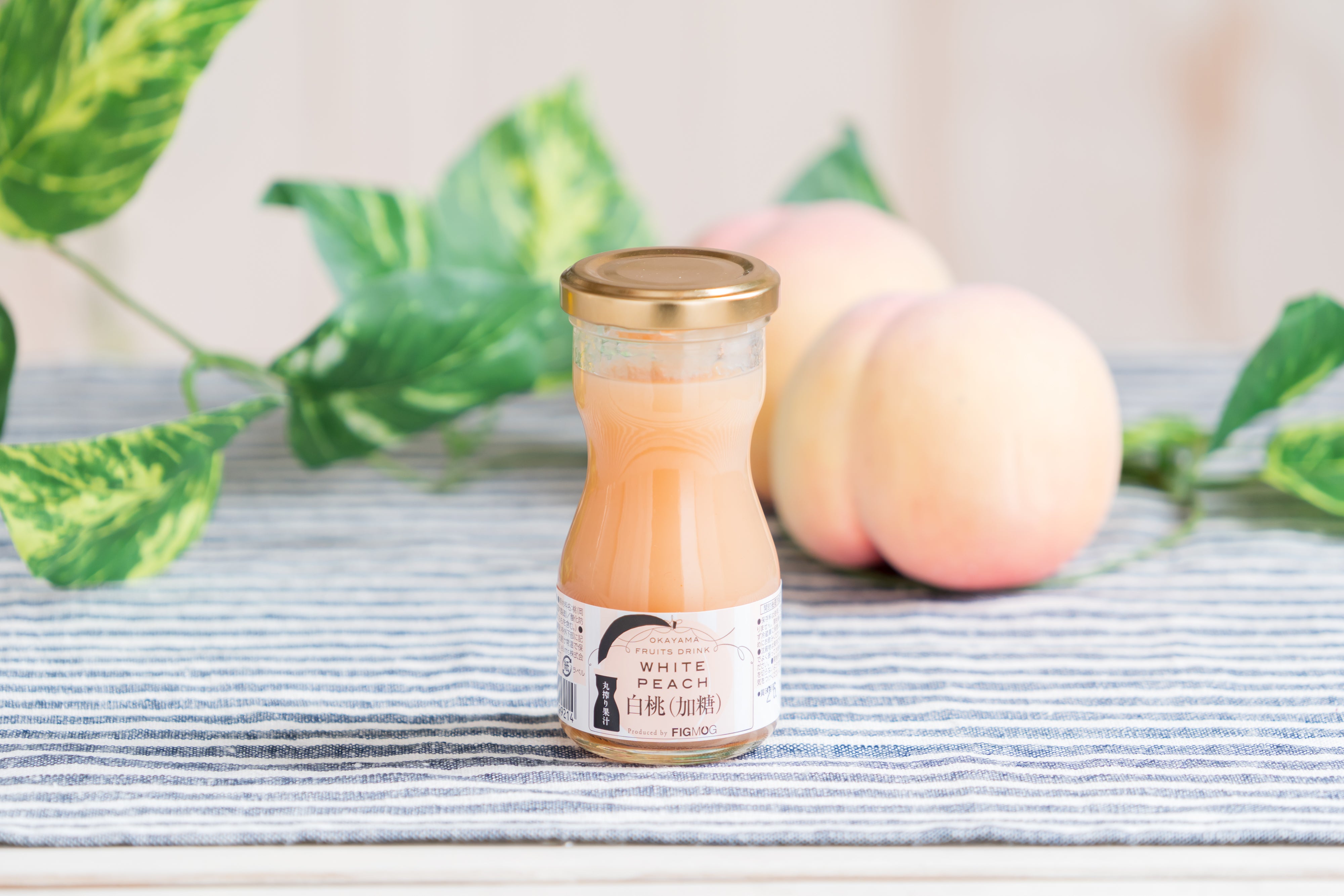 100%岡山県産白桃ジュース 100ml