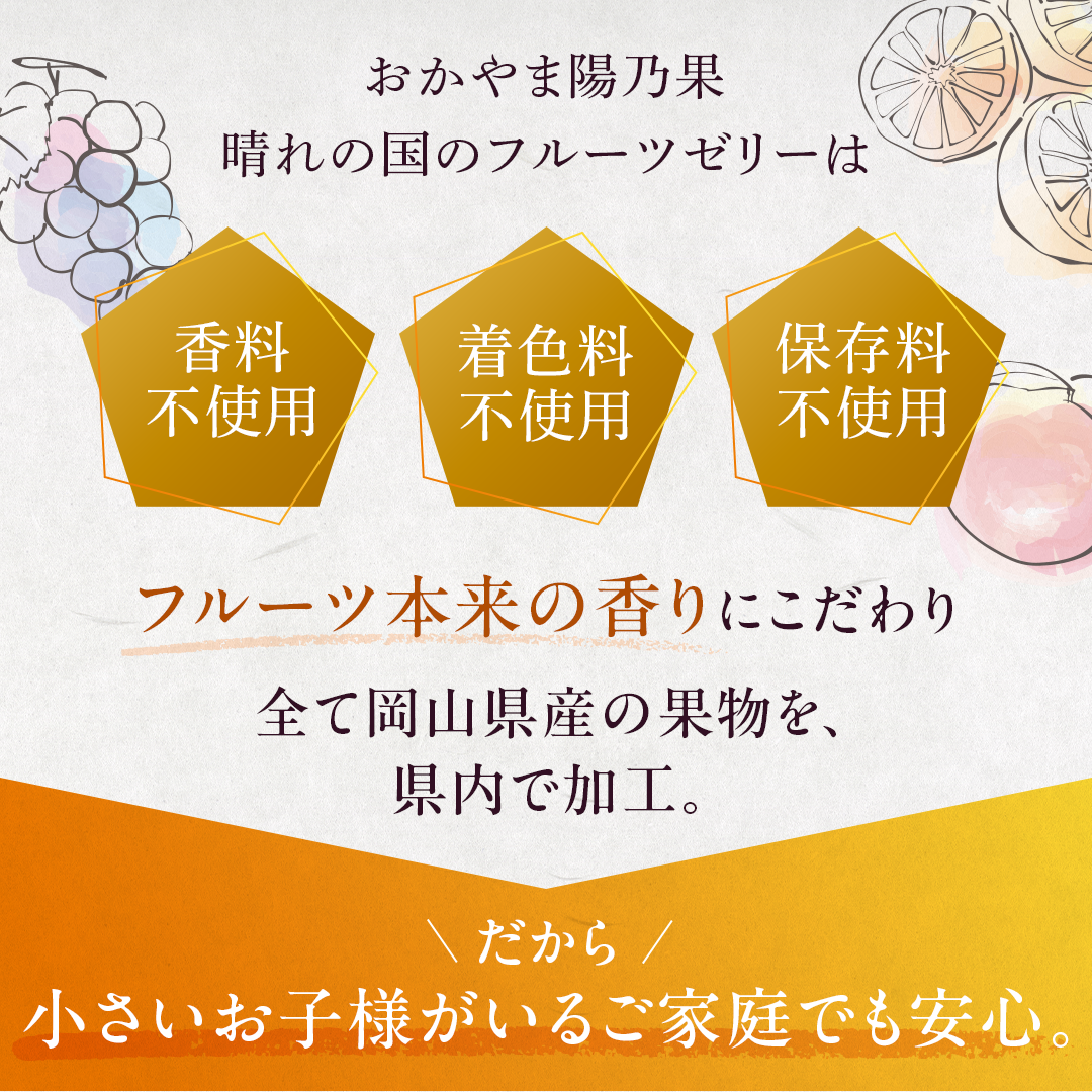 おかやま陽乃果 飲むゼリー 10個入