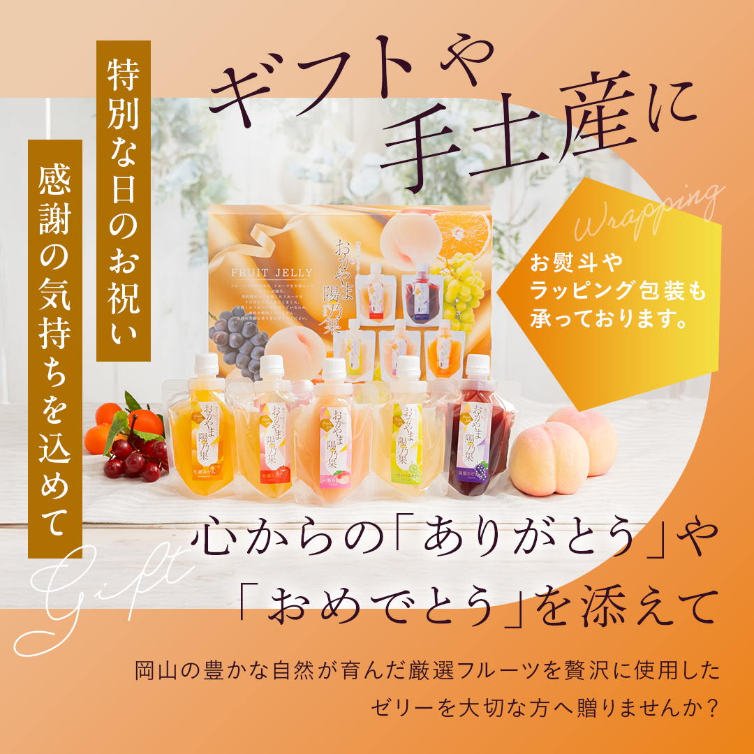 おかやま陽乃果 飲むゼリー 10個入