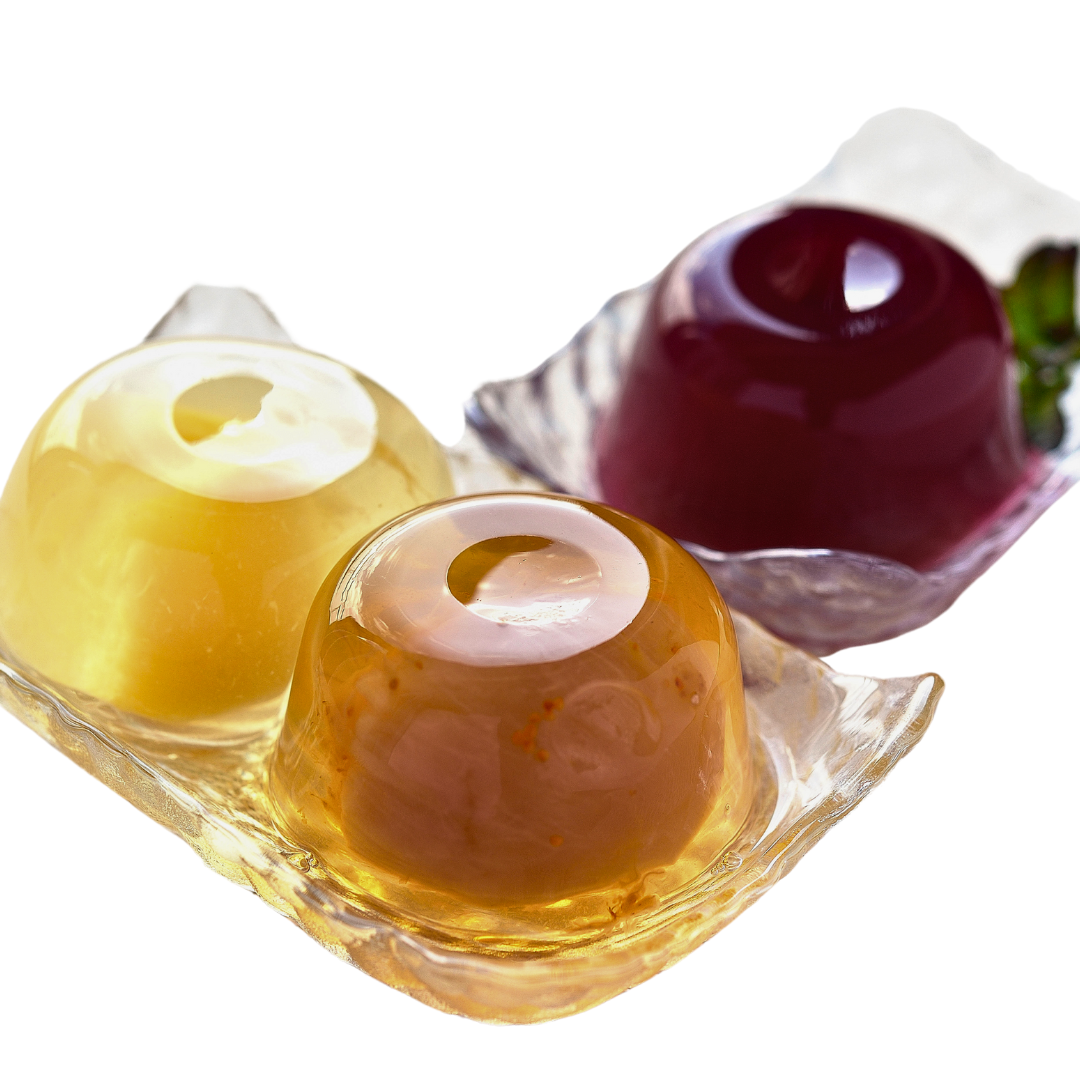 岡山県産3種類のフルーツハニーゼリー6個入り