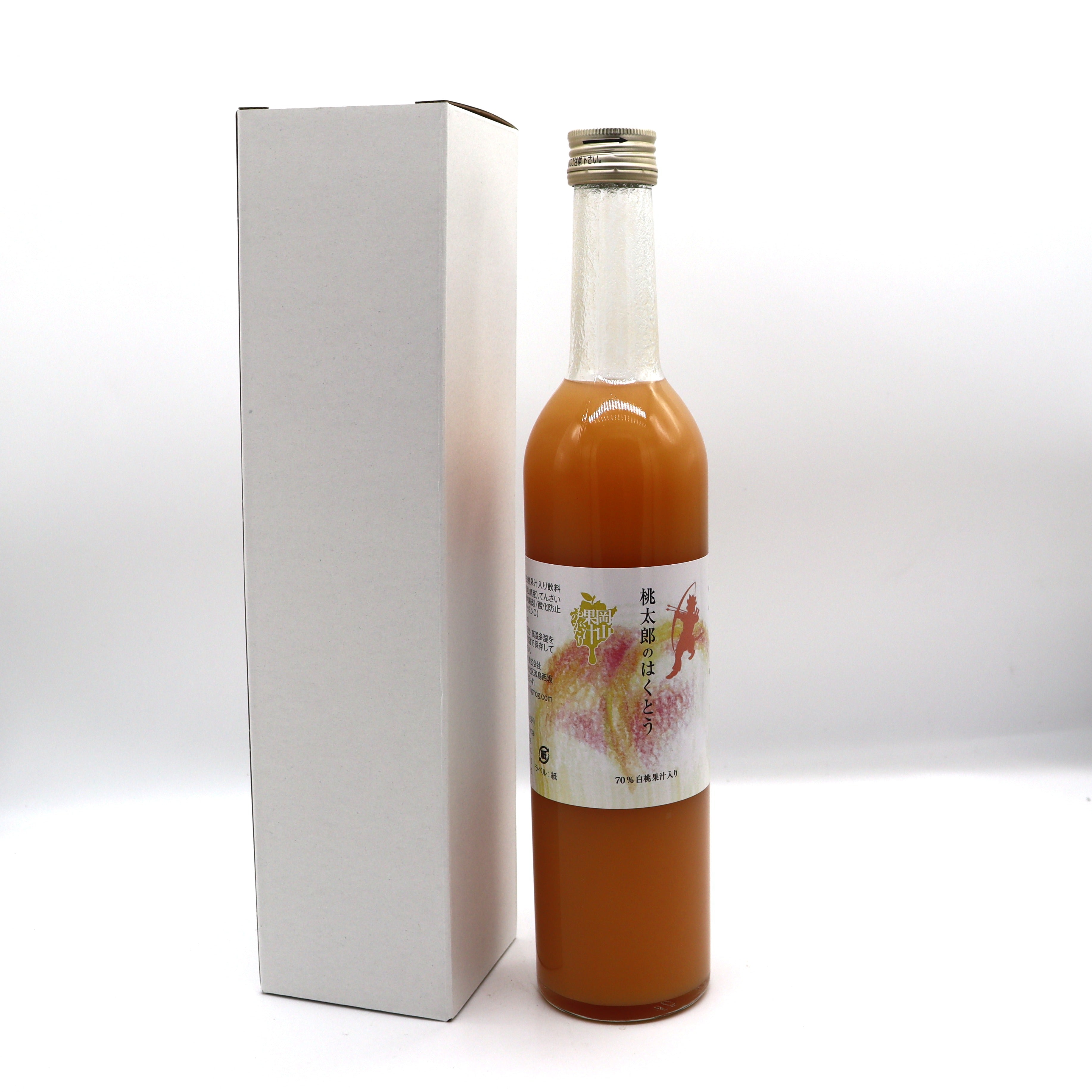 岡山果汁ものがたり 桃太郎のはくとう(白桃ドリンク)500ml