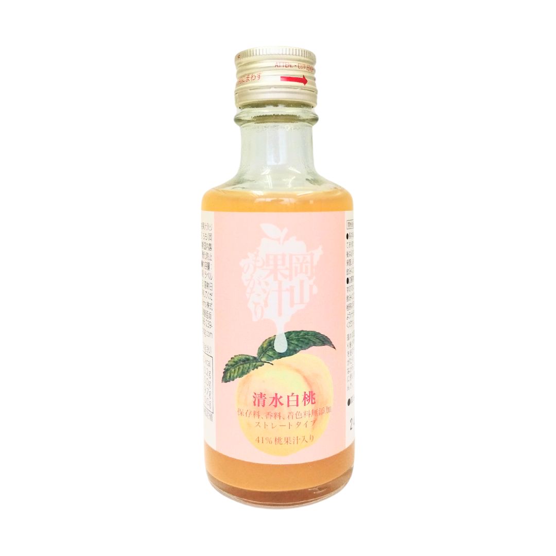 岡山果汁ものがたり 清水白桃ドリンク 180ml