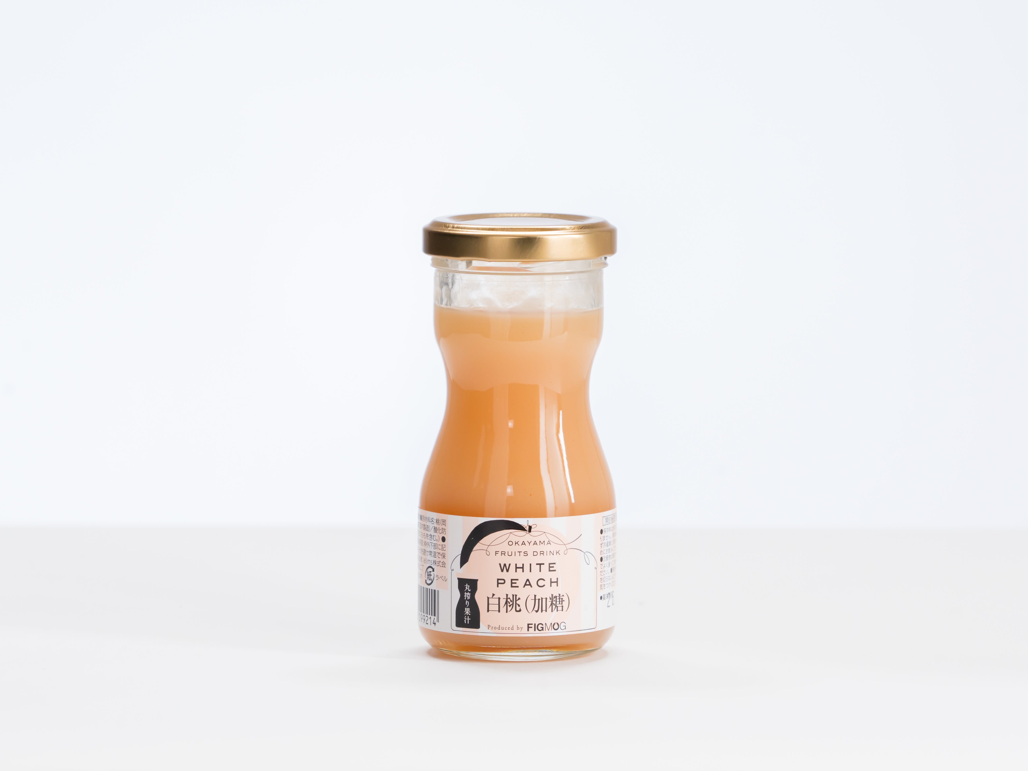 100%岡山県産白桃ジュース 100ml
